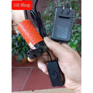 Máy bơm nước chìm mini 12V - 3A, Bơm dùng cho cắt rãnh tường