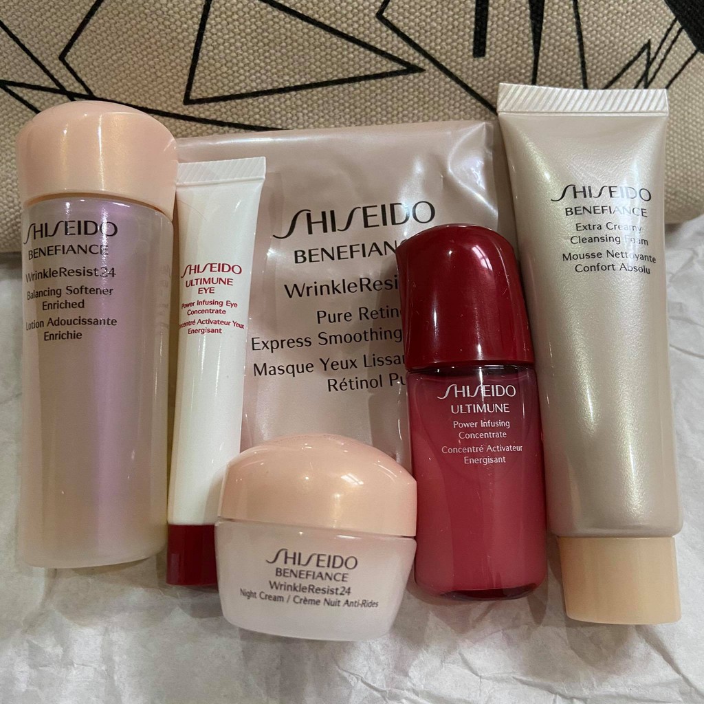 [Thanh lý] Bộ dưỡng da Shiseido Benefiance 6 món