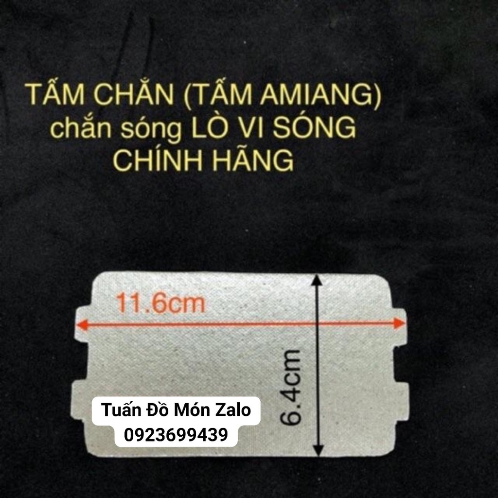 Tấm chắn  lò vi sóng  phụ tùng linh kiện chính hãng