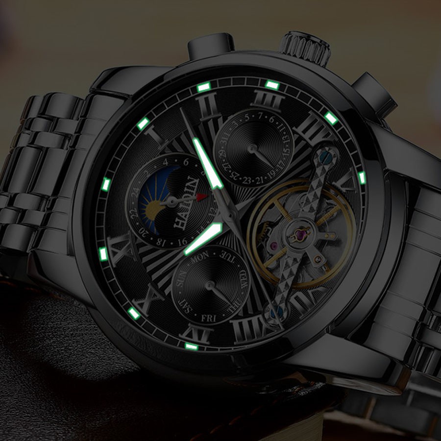 ĐỒNG HỒ NAM HAIQIN đồng hồ Cơ automatic Lộ Cơ Chạy Đầy Đủ Các Kim | BigBuy360 - bigbuy360.vn