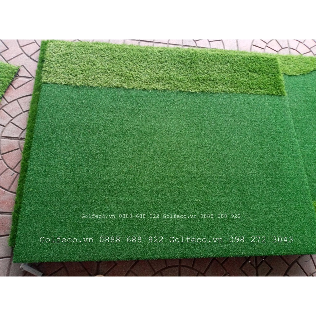 Thảm Swing Golf Kết Hợp Cỏ Chip- 1,2x1,2m Tặng kèm 3 bóng