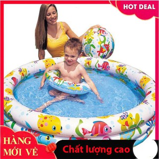 [FLASH SALE] BỂ BƠI, PHAO BƠI 3 CHI TIẾT_Đảm bảo chất lượng