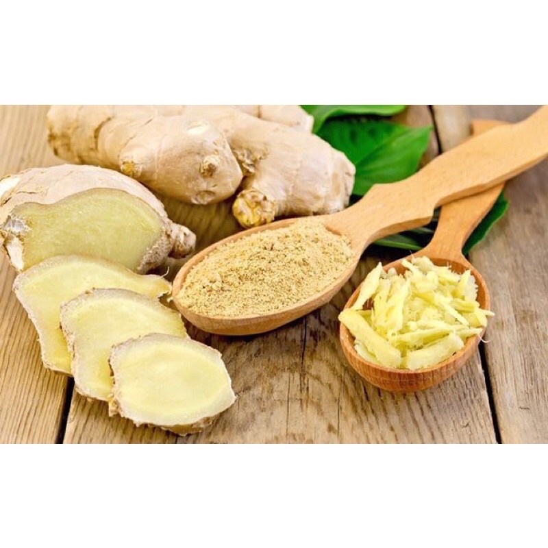 Gừng Khô Thái Lát 1kg  - Thơm,Sạch