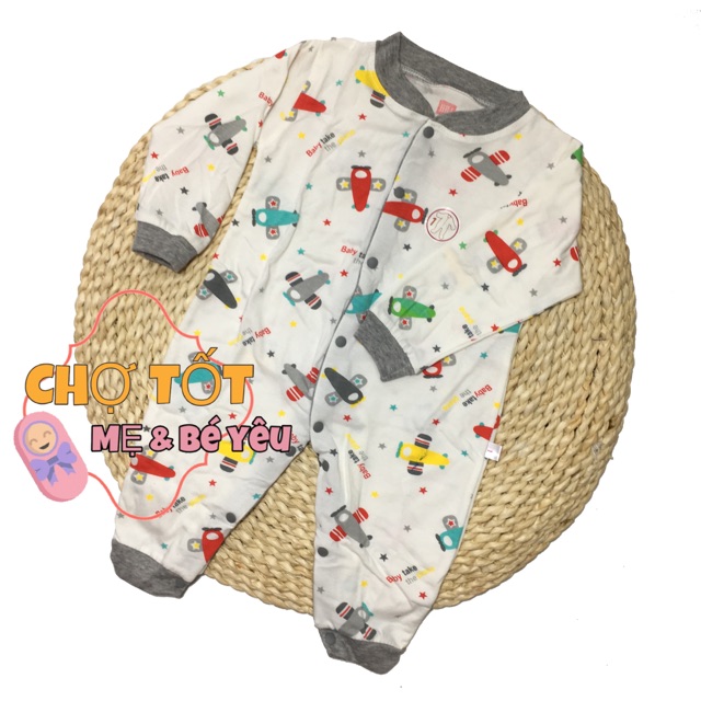 BỘ LIỀN  DÀI COTTON MỀM MÁT CHO BÉ SƠ SINH-8KG