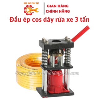 Máy ép đầu cos thủy lực ống dây cao áp 3 tấn-Ép dây rửa xe đầu rời,dây hơi,dây thủy lực