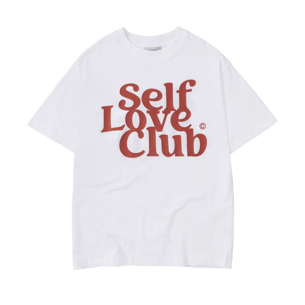 Áo thun tay lỡ G1SHOP vải coton dày dặn, co dãn, form rộng - Self Love Club