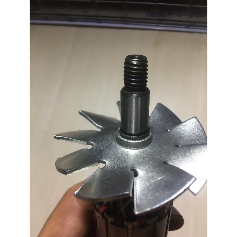 Rotor máy bào đường kính thân 36 mm