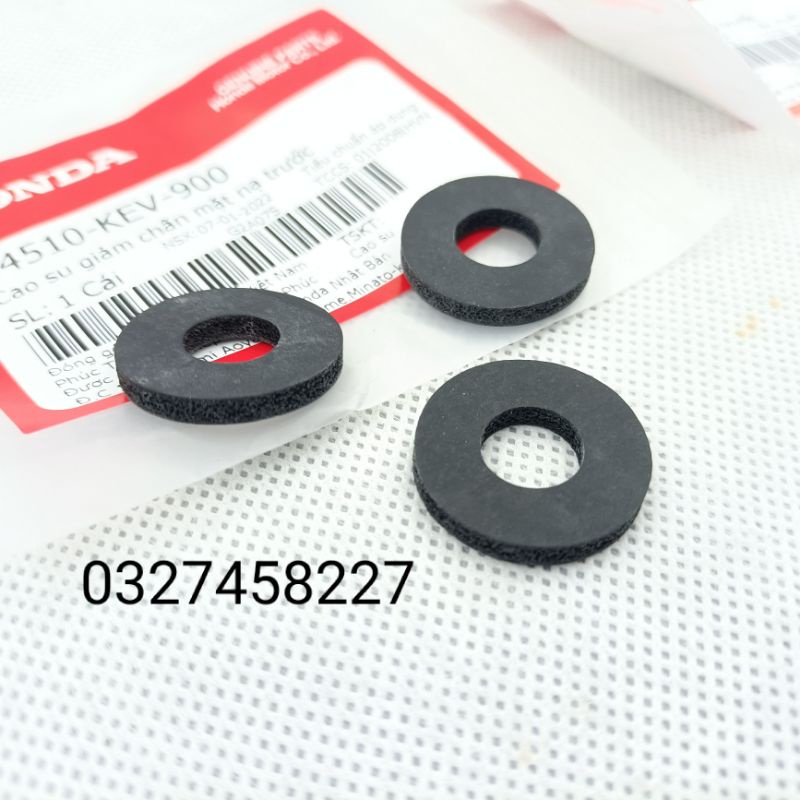 1 Cao su đệm mặt nạ xe WAVE Alpha, ZX, RS, S100...zin honda