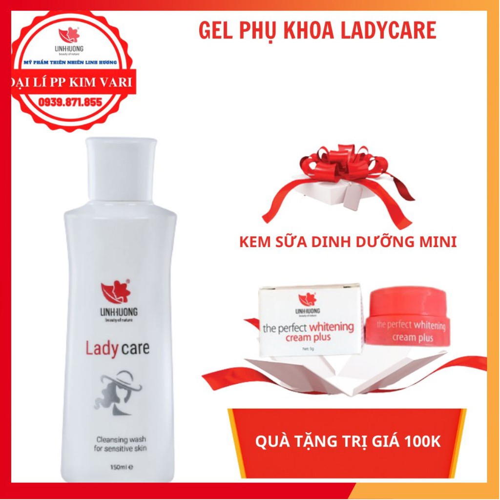 Dung dịch vệ sinh Ladycare Linh Hương-Gel phụ khoa Ladycare Linh Hương giảm viêm ngứa vùng kín date 2023 chính hãng