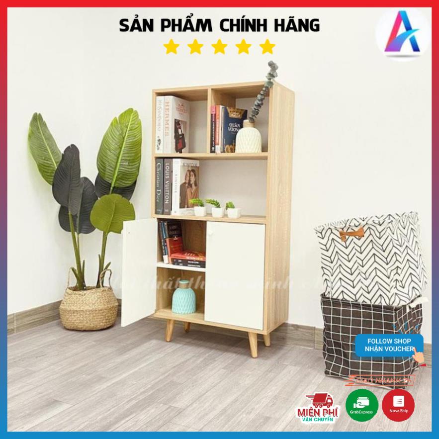 Tủ sách, tủ gỗ đa năng, phù hợp nhiều không gian trong gia đình chất gỗ MDF dễ dàng lắp ráp
