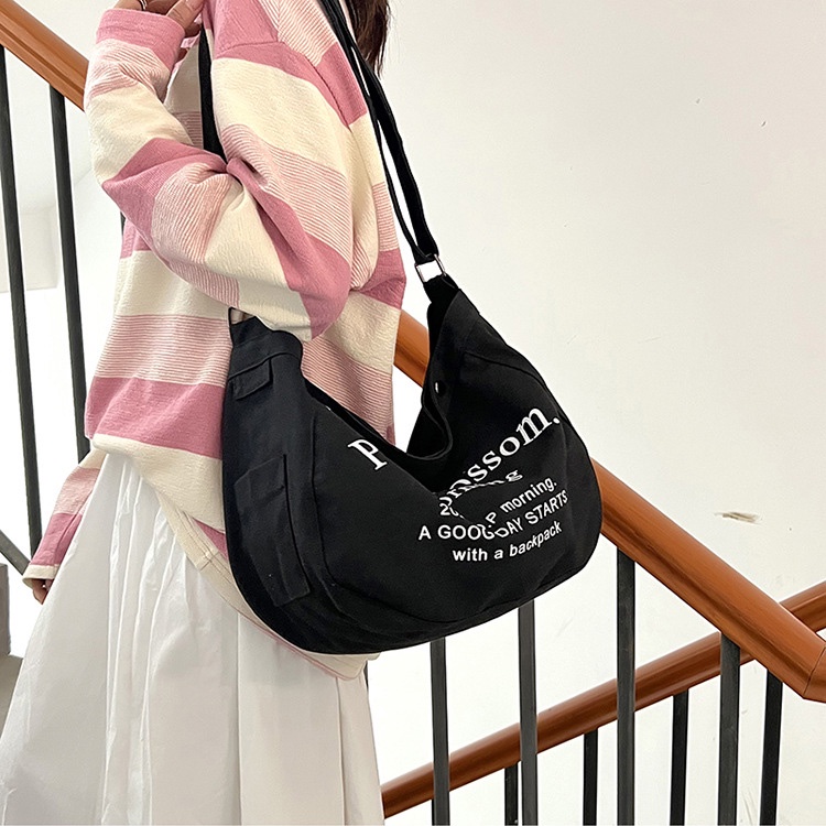 Túi Xách canvas In Chữ Thời Trang Cho Nữ fp117