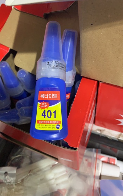 Keo 401 chuyên dụng, Keo gắn móng giả