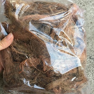 Sale off Xơ dừa phoi kho xé dùng lót chậu, trồng hoa lan hàng chuẩn cty.
