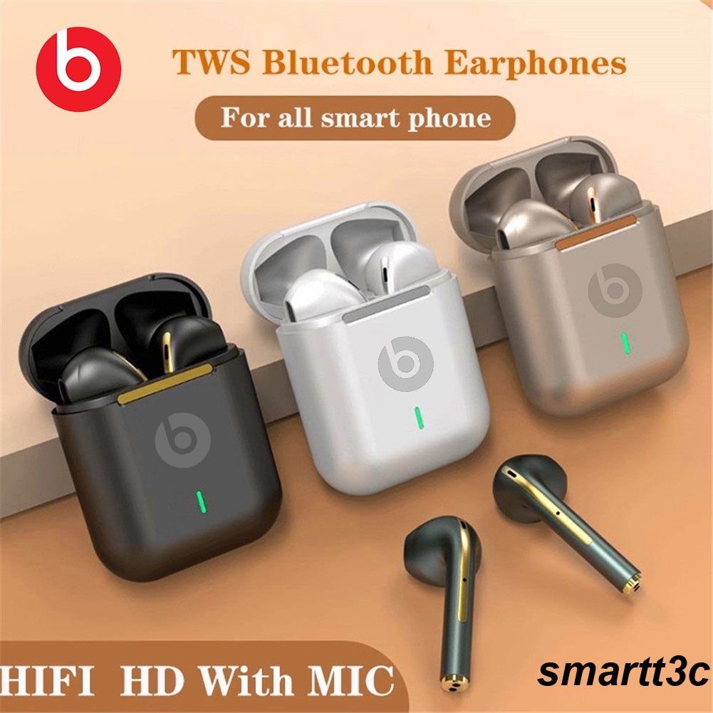Beats J18 Wireless Earphones TWS Bluetooth 5.0 Sports Gaming Headsets In Ear Gamer Headphones With Mic