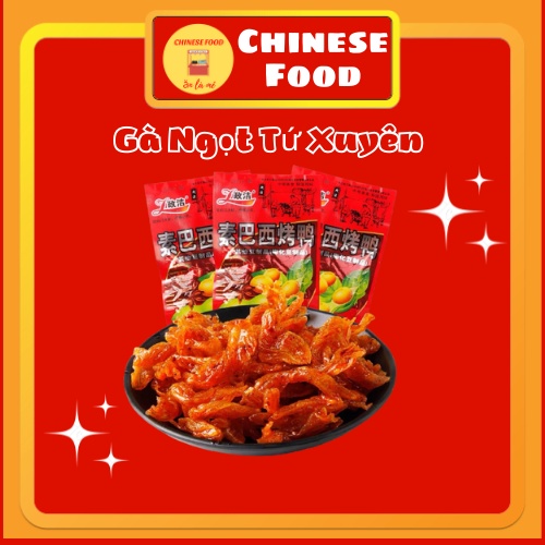 Đồ Ăn Vặt Gà Cay Ngọt Shop Tứ Xuyên