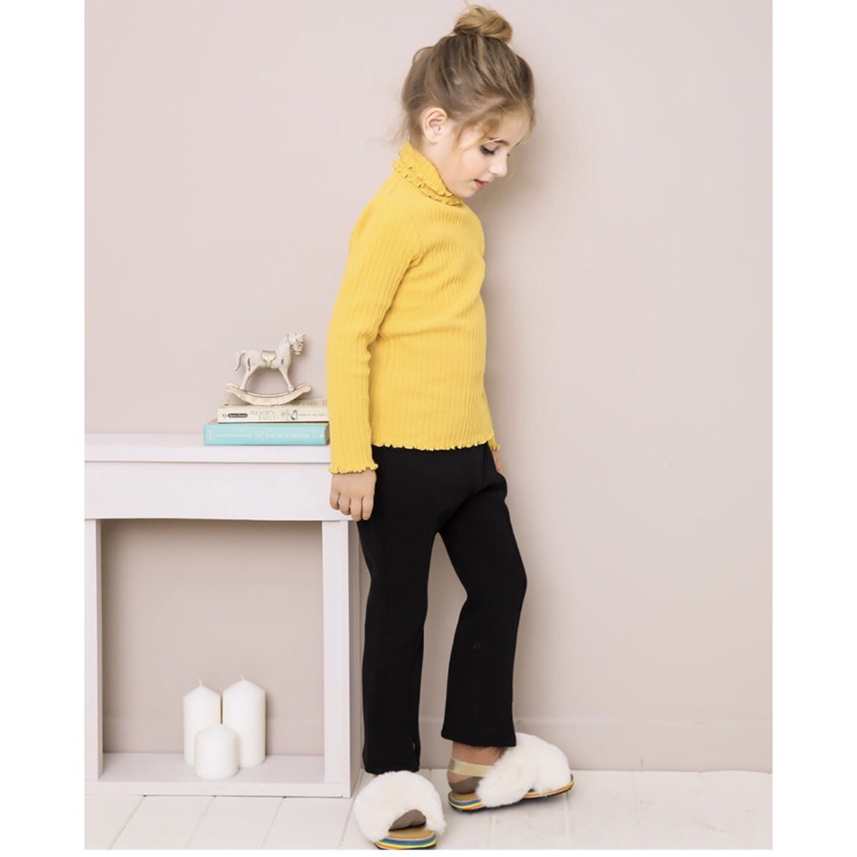 (120,140)Quần cullotes lót lông Hàn Quốc Andi aj4gpt01 2 màu