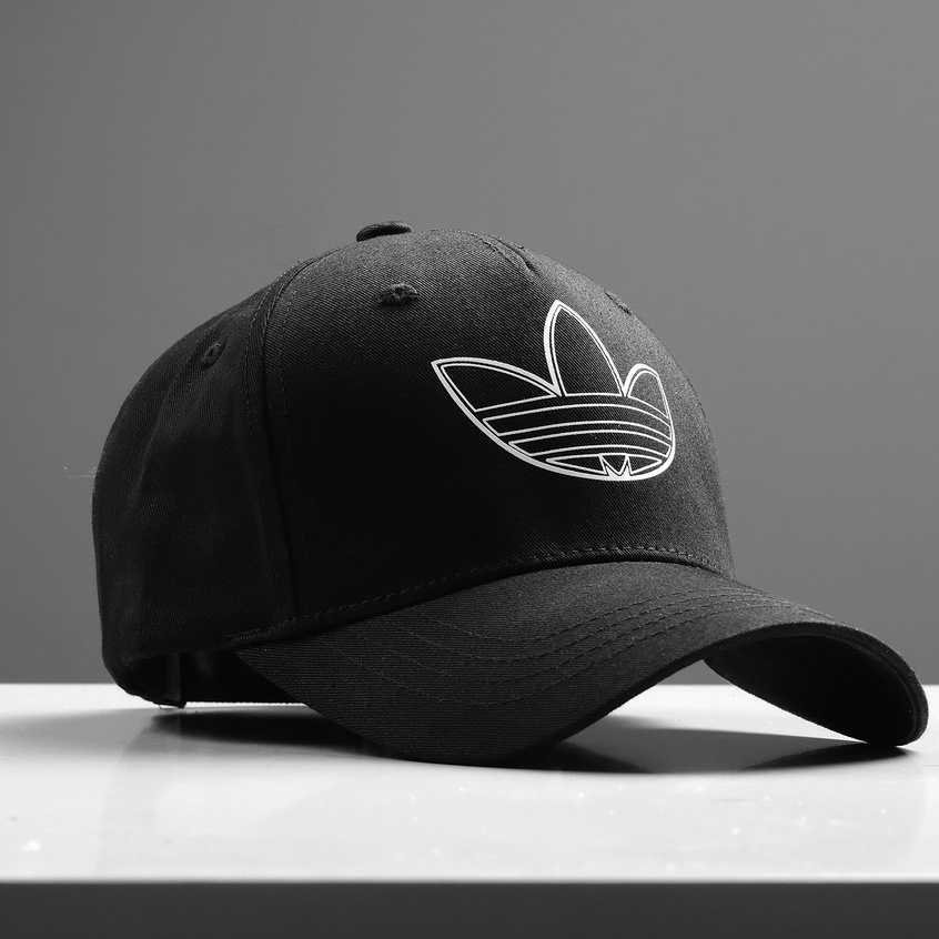 MŨ LƯỠI TRAI ADIDAS BIG TEE CAP CHẤT VẢI COTTON HÀN QUỐC CAO CẤP, THỂ THAO VẢI COTTON DA LỘN