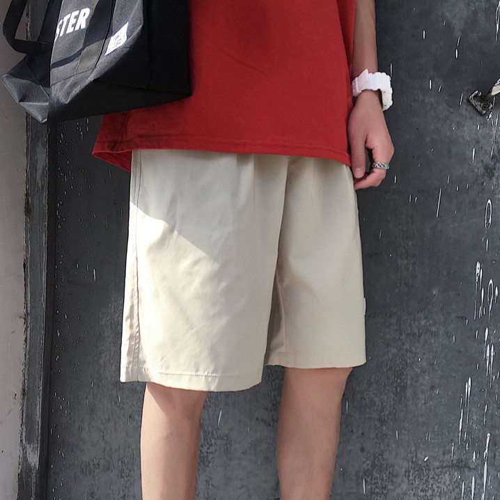 Quần Short Kaki Ống Rộng Phong Cách Thể Thao Năng Động Dành Cho Nam