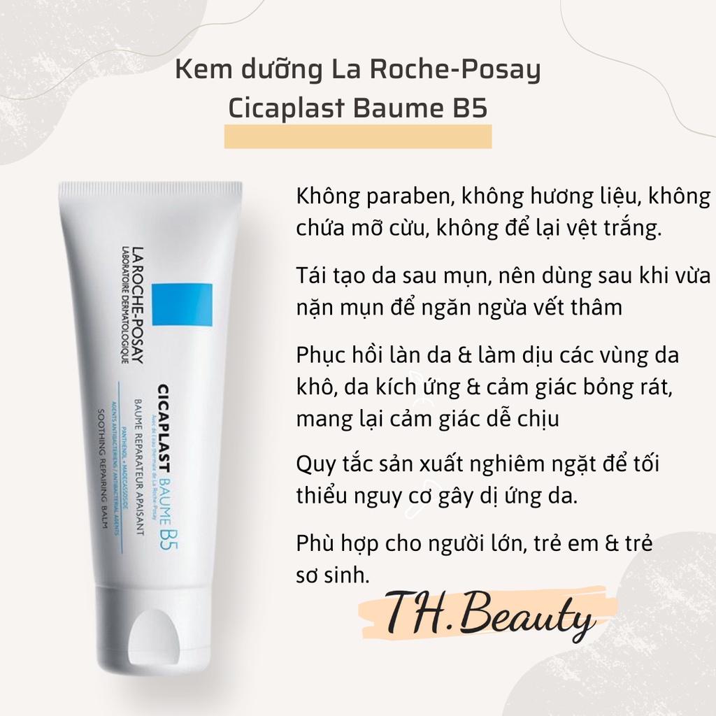 Kem Dưỡng B5 La Roche Posay Cicaplast Baume