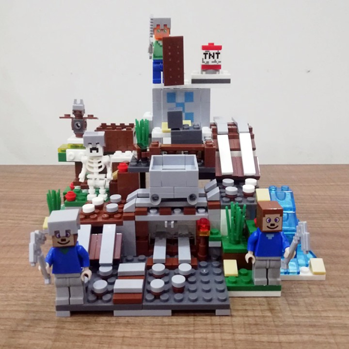 [Freeship] Đồ Chơi Mô Hình Lắp Ghép Mincraft - Đồ Chơi Phát Triển Trí Tuệ Dành Cho Trẻ Em 550 Mảnh Ghép