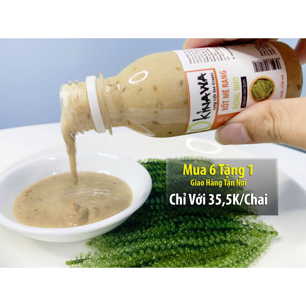 Chai Sốt Mè Rang Okinawa Đậm Đặc Cực Ngon (1 chai 130ml) | BigBuy360 - bigbuy360.vn