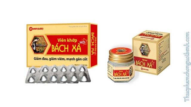 Viên Khớp Bách Xà - Hộp 30 viên giúp giảm đau, mạnh gân cốt