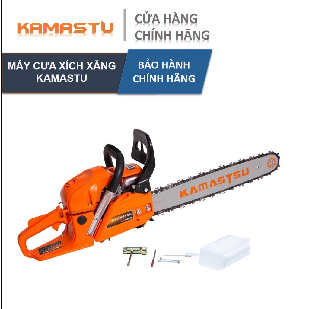 Máy cưa xích | cưa xích xăng kenmax KMGC002 | công suất 2100w chính hãng