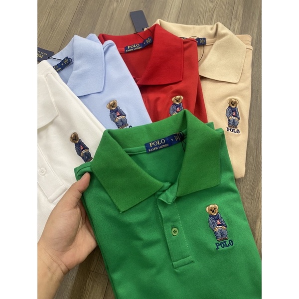 Áo polo cổ gấu