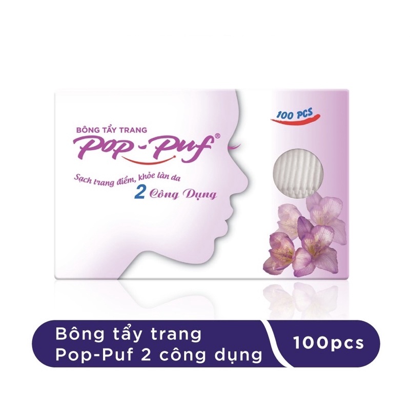 Bông trang điểm POP-PUFF ( 2 Công dụng )