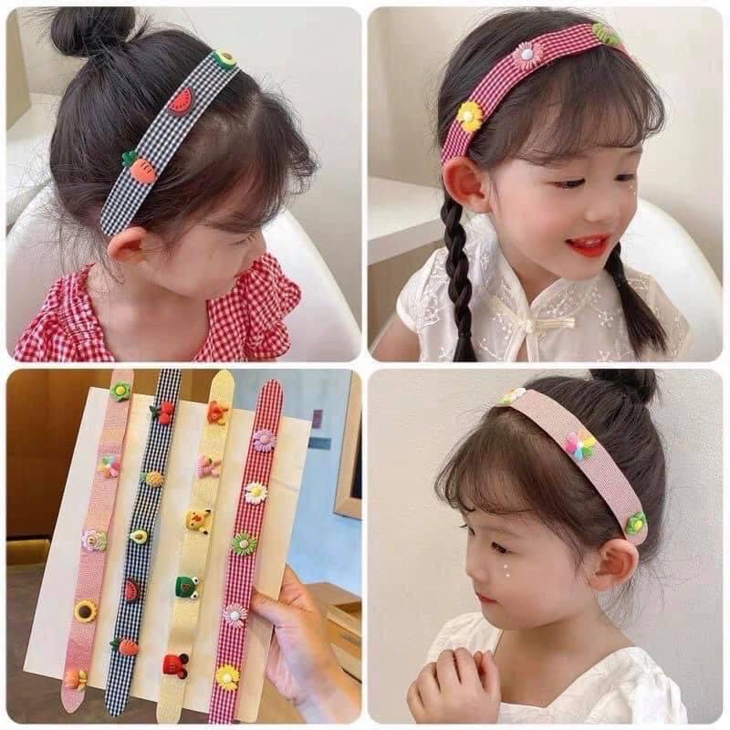 Bờm dính tóc trẻ em gấp gọn bờm tóc cho bé bờm tóc