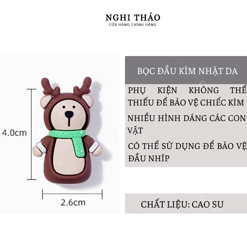 Bọc đầu kìm nhặt da