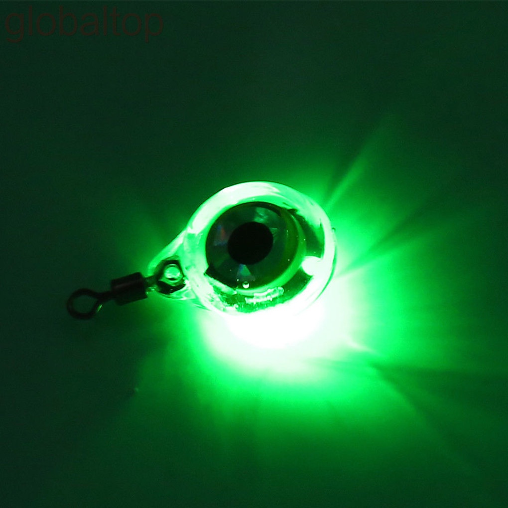 Mồi Câu Cá Giả Có Đèn Led Nhiều Màu Chạy Bằng Pin