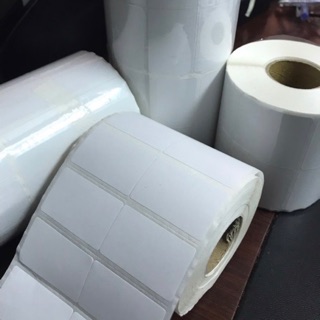 Combo 20 cuộn tem 35x22 x 2 tem + 20 cuộn giấy in bill k58