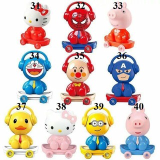 Lồng đèn trung thu Doremon/ Nhện/ Minion trượt ván: Dùng pin, có đèn, nhạc
