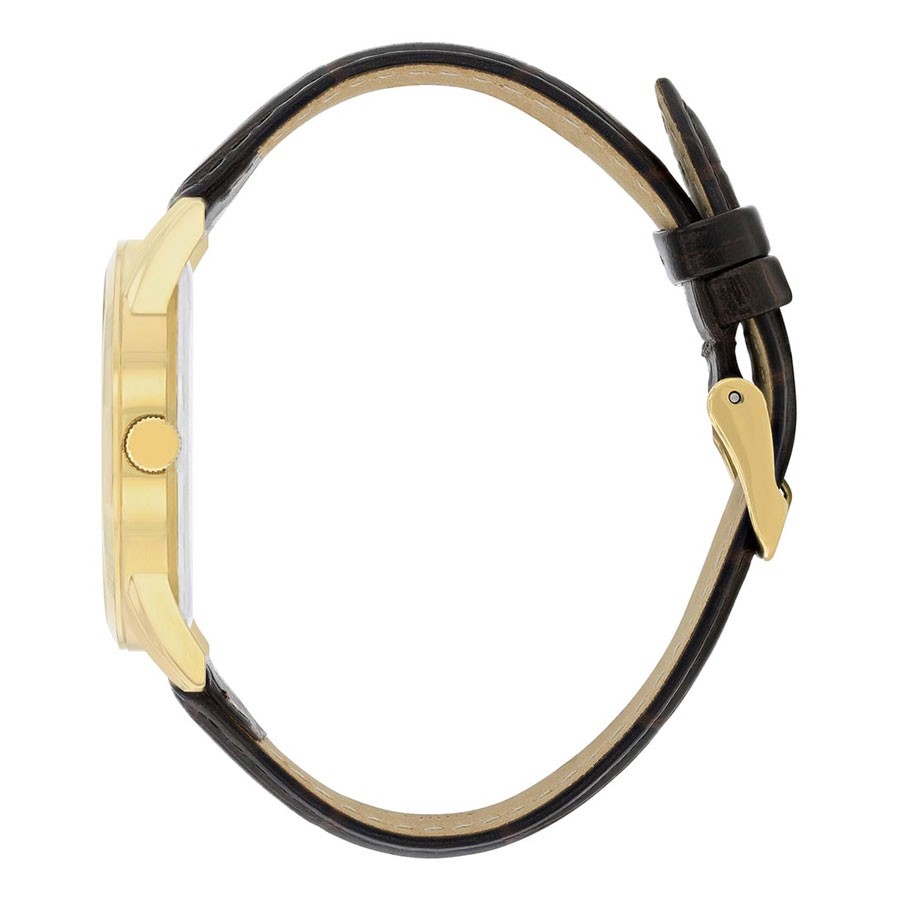 Đồng Hồ Nam Citizen Dây Da Máy Pin  BI5002-14A - Mặt Trắng