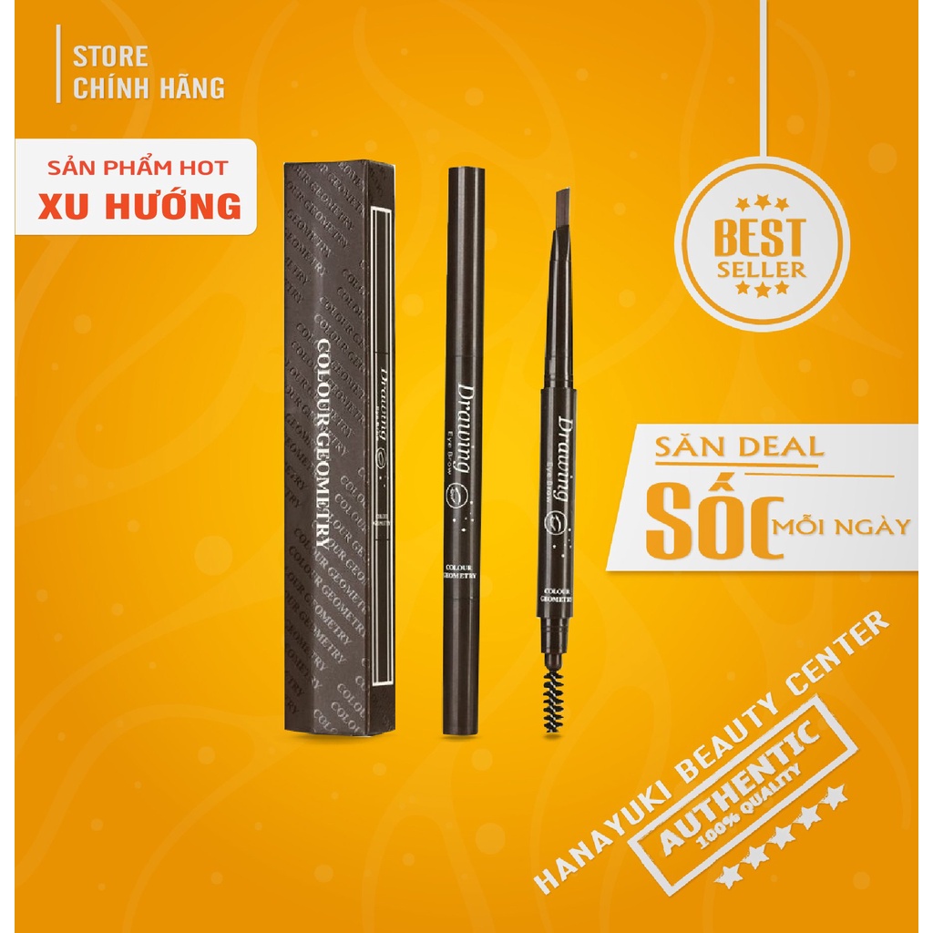 Bút kẻ lông mày Lameila Double Effect LDE15A HANAYUKI BEAUTY