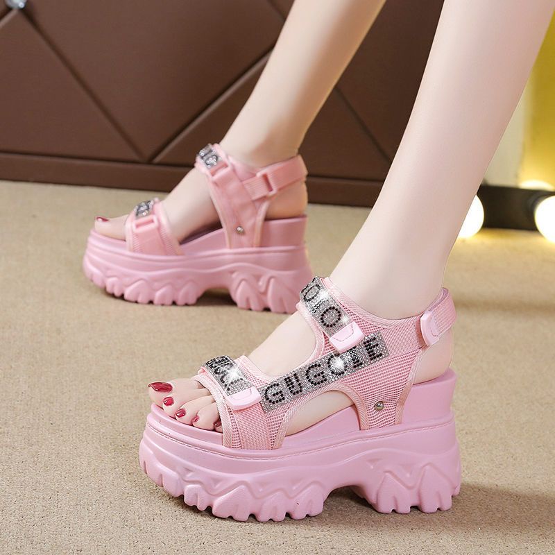 Sandal Đế Dày Thiết Kế Mới Xinh Xắn Thời Trang