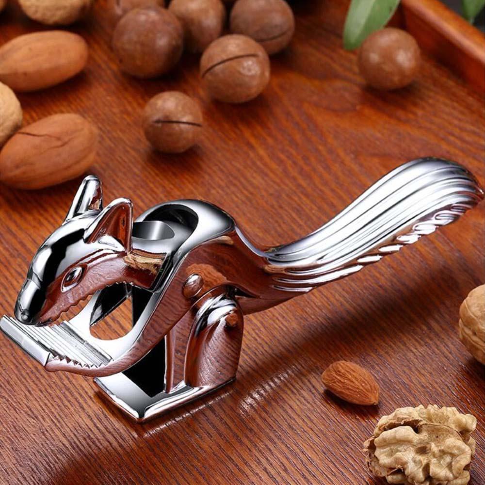 Dụng Cụ Kẹp Hạt Dẻ Bằng Thép Không Gỉ Hình Con Sóc