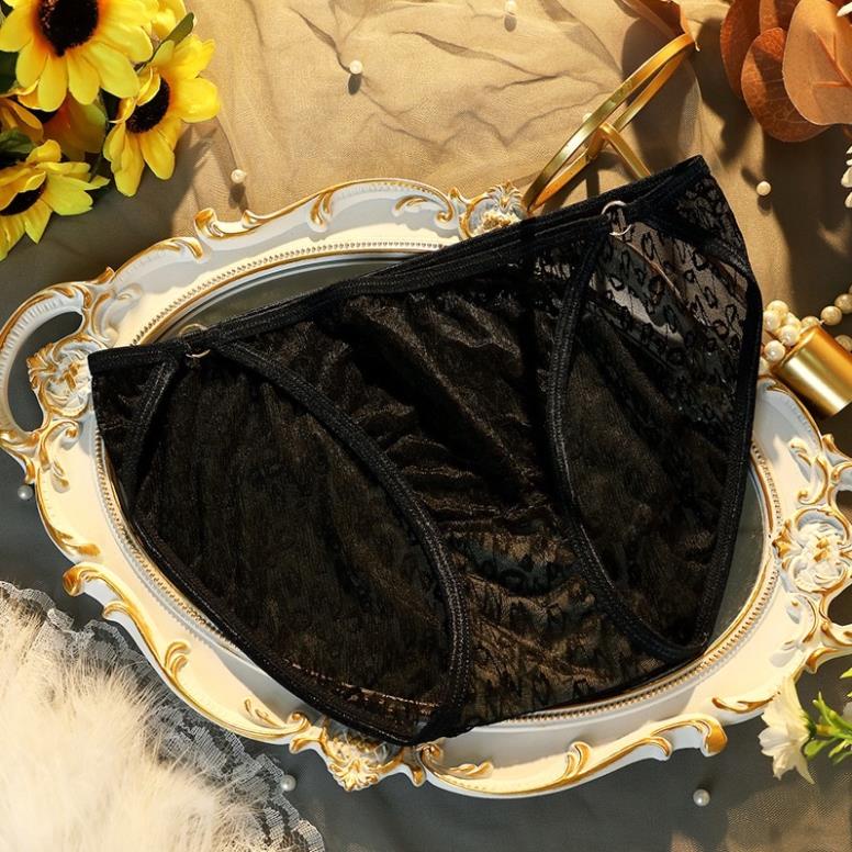 Quần Lót Softie Ren Lưới Lạnh Cạp Đính Vòng Cao Cấp 2279