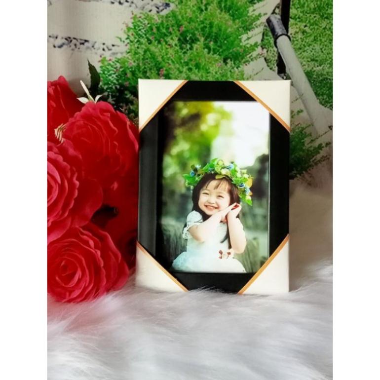 Khung ảnh mặt kính, kích thước ảnh  khung hình để bàn +in ảnh theo yêu cầu