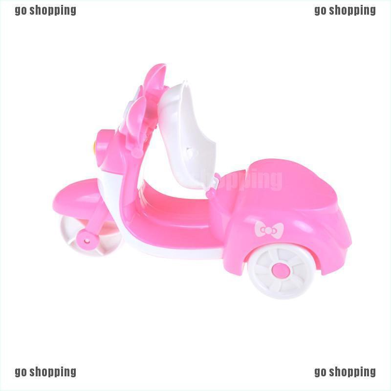 {go shopping}Pink Motorcycle Can Be Sit By Dolls For Children's Toy Cars