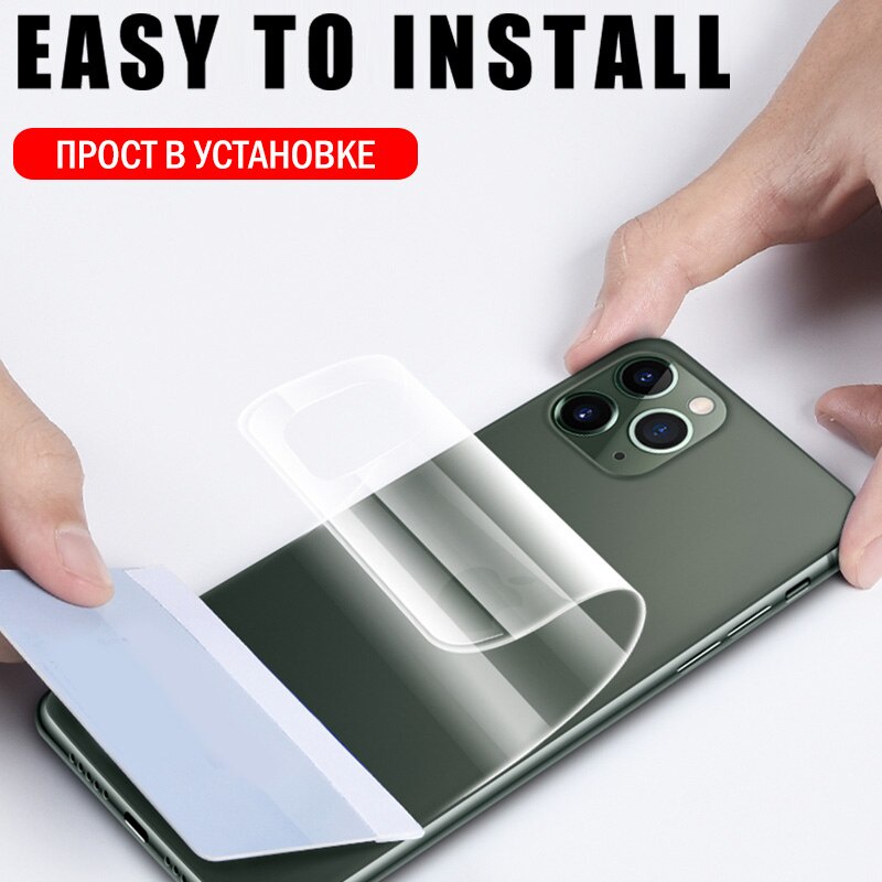 Kính Cường Lực Hydrogel Bảo Vệ Toàn Màn Hình Cho iPhone 11 12 13 Pro Max mini XR XS X 7 8 Plus