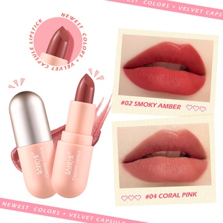 Image of SANIYE 【BPOM】9 Warna Velvet Lipstik Matte Tahan Lama Waterproof Bibir Lipstick Kapsul K1139
