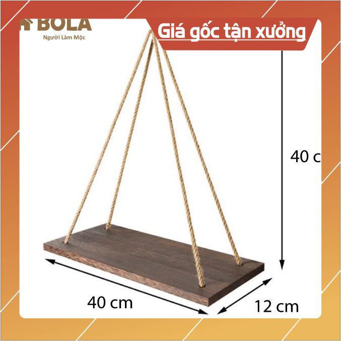 (Giá Xưởng) Kệ treo tường gỗ thông  - Trang trí nhà cửa - DIY