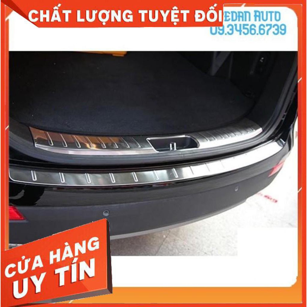 CHỐNG TRẦY CỐP TRONG,  NGOÀI XE SANTAFE 2019 2020 2021 mẫu inox