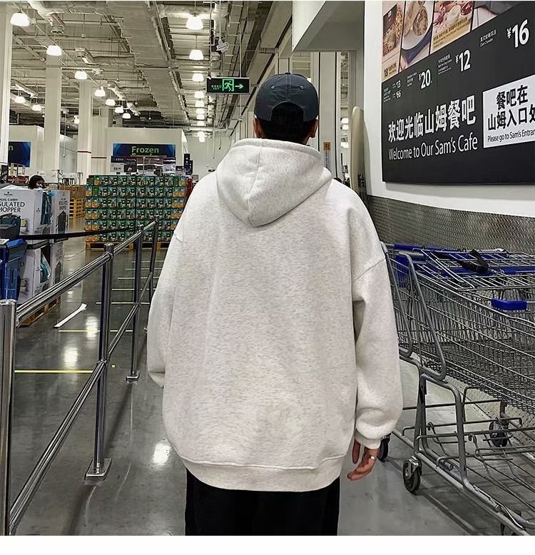 Áo hoodie dáng rộng tay dài in hình họa tiết thời trang gồm 3 màu sắc | BigBuy360 - bigbuy360.vn