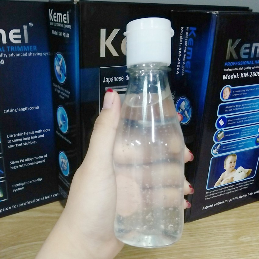 Chai nhựa chiết nước rửa tay khô 180ml nắp nhỏ giọt tặng kèm khi mua chai nước rửa tay khô 500ml Nét Ta