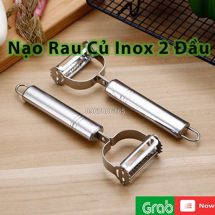 Nạo Rau Củ 2IN1 Bằng INOX Không Gỉ