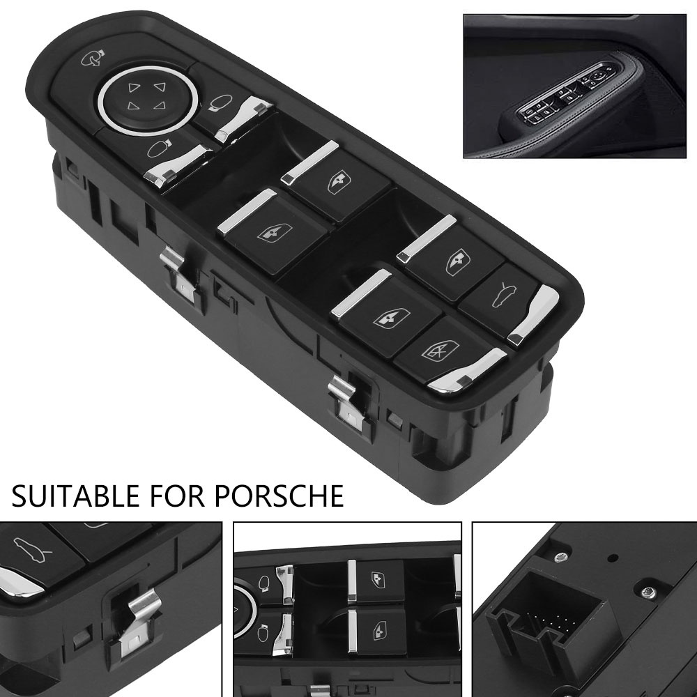 Bộ Nút Công Tắc Cửa Sổ Thay Thế Cho Xe Porsche Cayenne