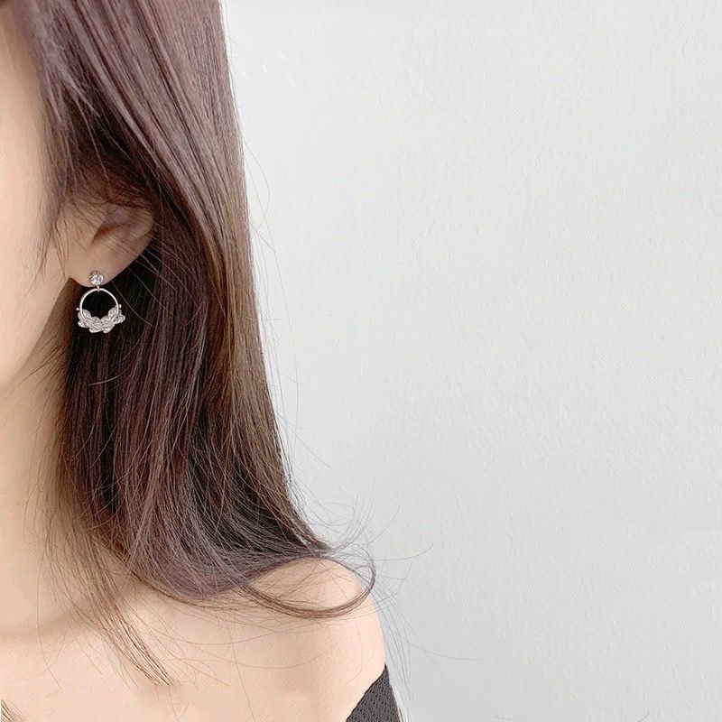 Khuyên tai nữ cá tính hợp kim phong cách Hàn Quốc